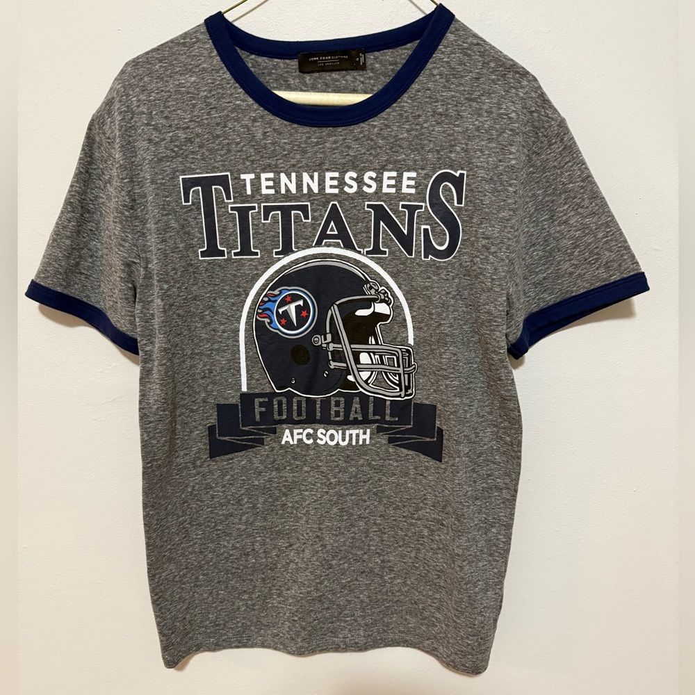 Tennessee Titans Blue and Gray T-Shirt